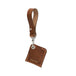 Leather airtag bag charm