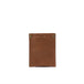 Leather airtag card holder 2.0 - Brown