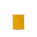 Leather airtag card holder 2.0 - Yellow