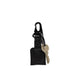 Leather airtag keychain 2.0 - Black