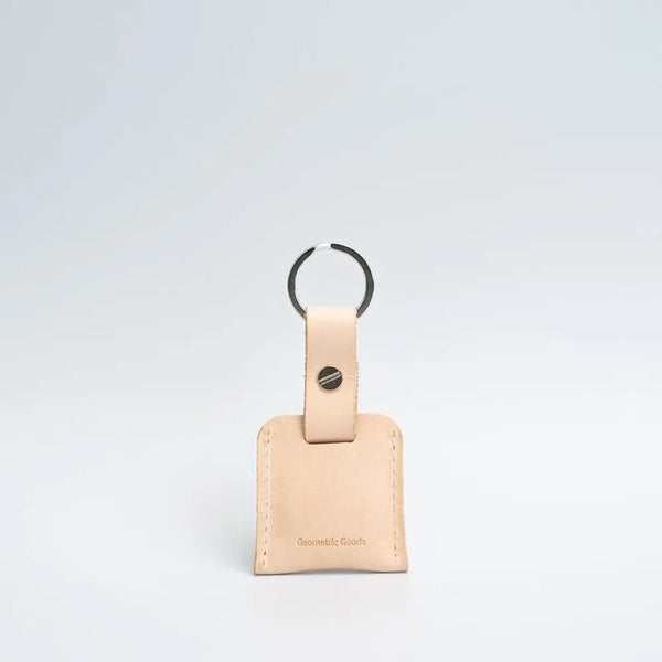 Leather airtag keyring