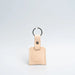 Leather airtag keyring