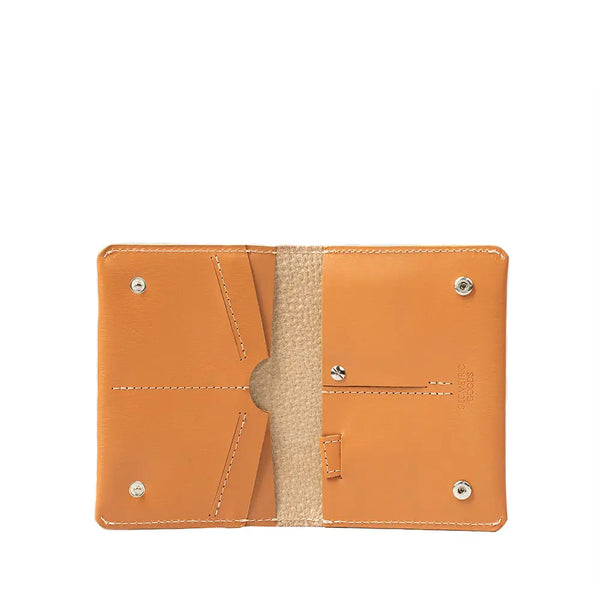 Leather airtag travel wallet