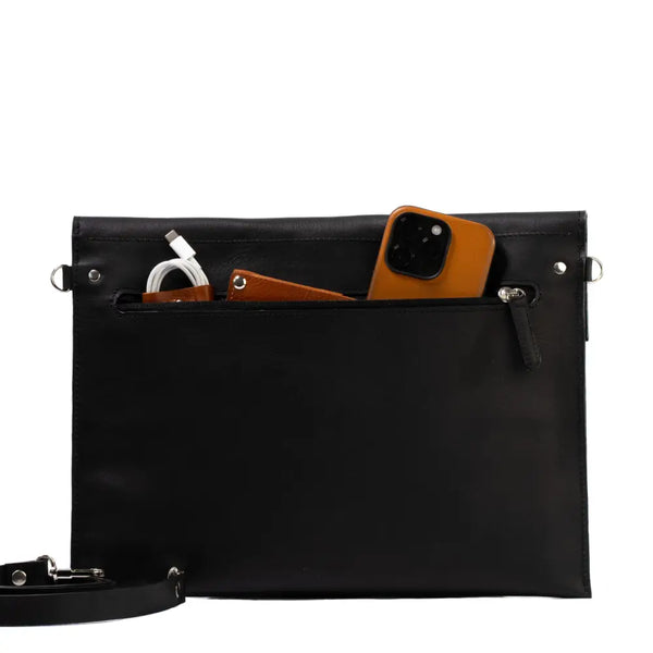 Leather bag for ipad - the minimalist 2.0