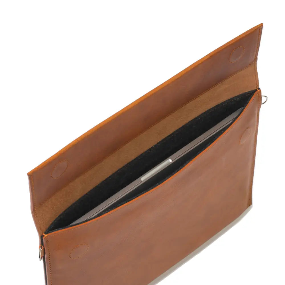 Leather bag for ipad - the minimalist 2.0