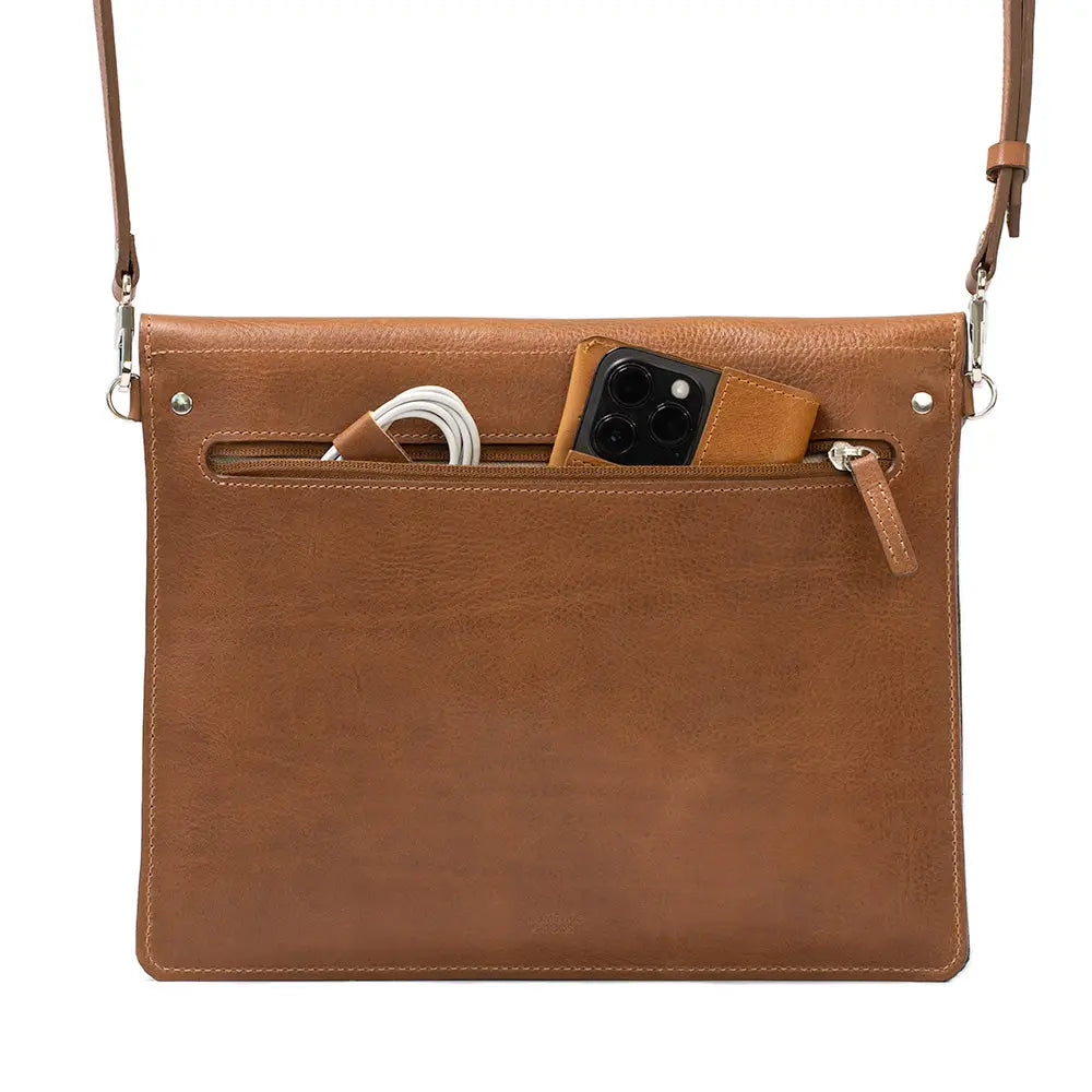 Leather bag for ipad - the minimalist 3.0