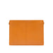 Leather bag for ipad - the minimalist 4.0 - Deep Saffron