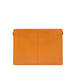 Leather bag for ipad - the minimalist 4.0 - Deep Saffron