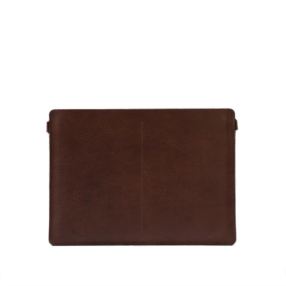 Leather bag for ipad - the minimalist 4.0 - Mahogany / iPad