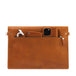 Leather bag for macbook with a pocket for ipad - MacBook