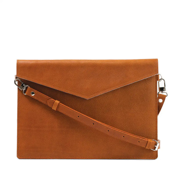 Leather bag with adjustable strap for macbook - MacBook Air