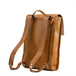 Leather laptop backpack - the minimalist (camel) - Camel