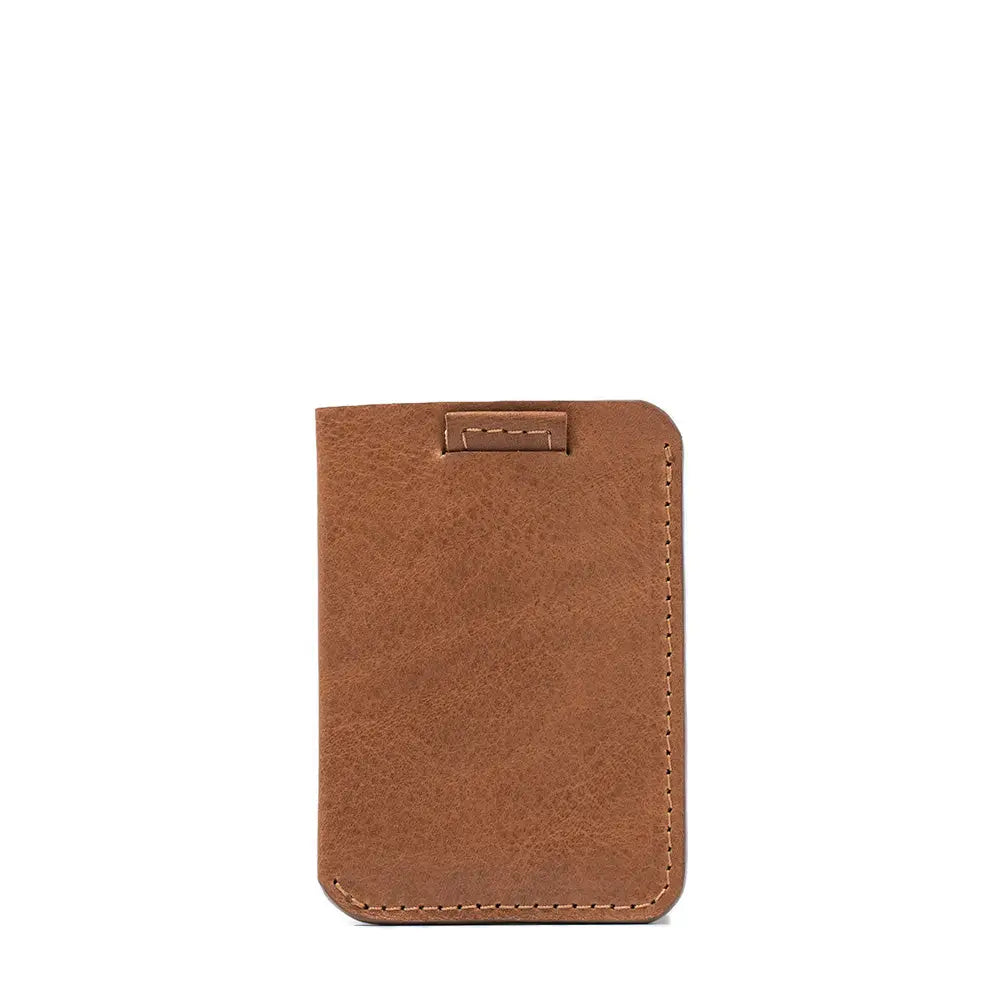 Leather magsafe wallet for 4-6 cards mini - Brown