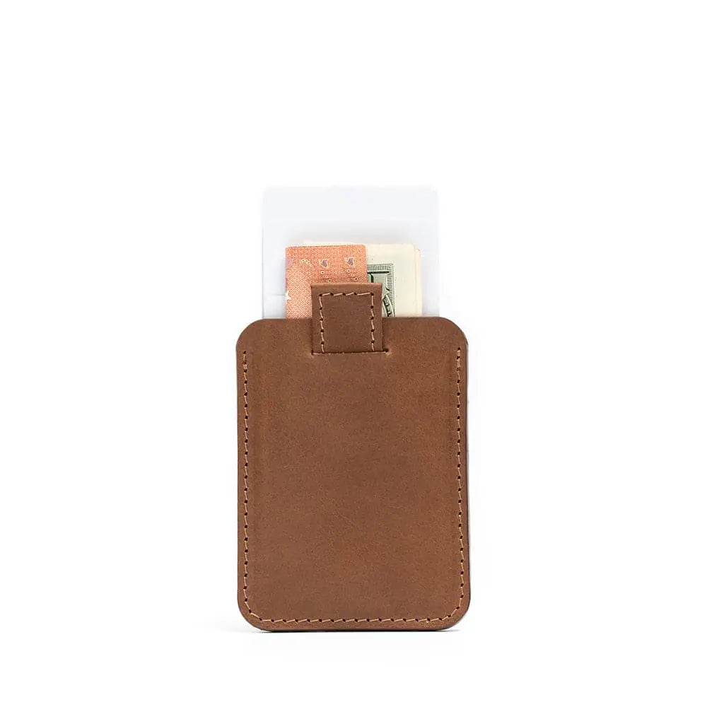 Leather magsafe wallet for up to 6 cards