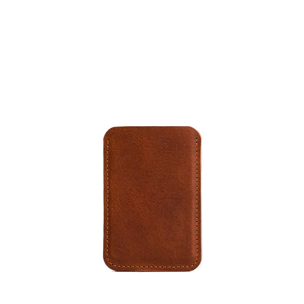 Leather magsafe wallet - the minimalist