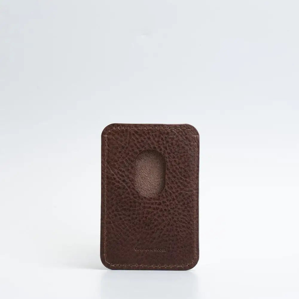 Leather magsafe wallet - vectors