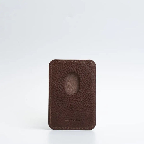 Leather magsafe wallet - vectors