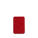 Leather magsafe wallet - vectors - Red