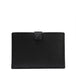 Leather sleeve for ipad with zipper pocket - iPad / Black