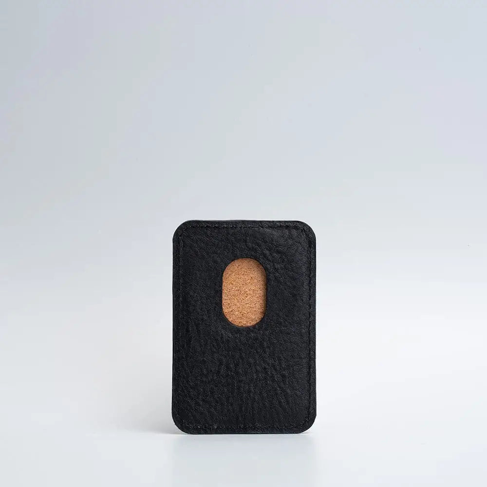 Leather wallet with magsafe - two colors