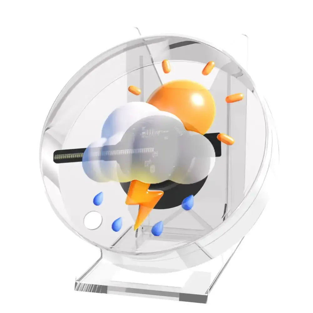 Led holographic fan built-in media player with transparent cover data Nexellus