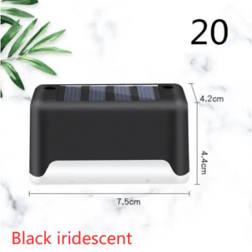 LED Solar Fence Lamp Solar Deck Lights For Patio Stairs and Garden Nexellus