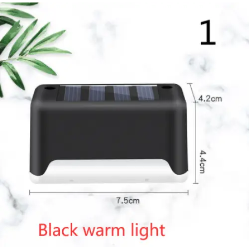 LED Solar Fence Lamp Solar Deck Lights For Patio Stairs and Garden Nexellus