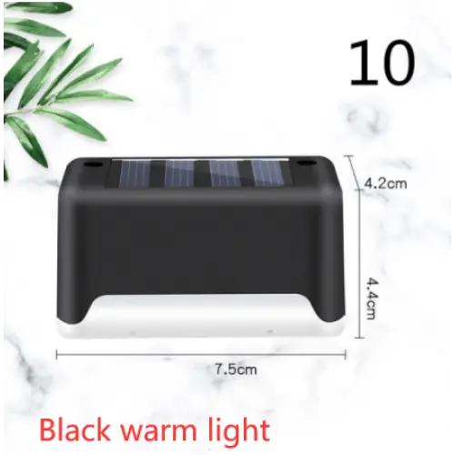 LED Solar Fence Lamp Solar Deck Lights For Patio Stairs and Garden Nexellus