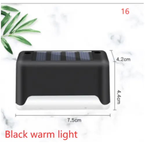 LED Solar Fence Lamp Solar Deck Lights For Patio Stairs and Garden Nexellus