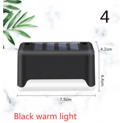 LED Solar Fence Lamp Solar Deck Lights For Patio Stairs and Garden Nexellus