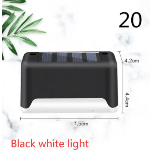 LED Solar Fence Lamp Solar Deck Lights For Patio Stairs and Garden Nexellus