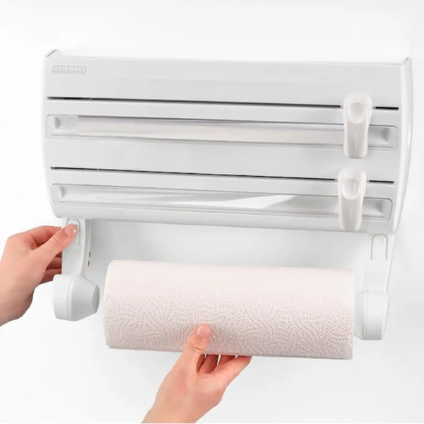 Leifheit wall-mounted roll holder parat f2 white 25771