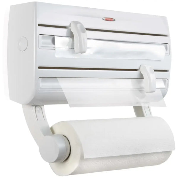 Leifheit wall-mounted roll holder parat f2 white 25771