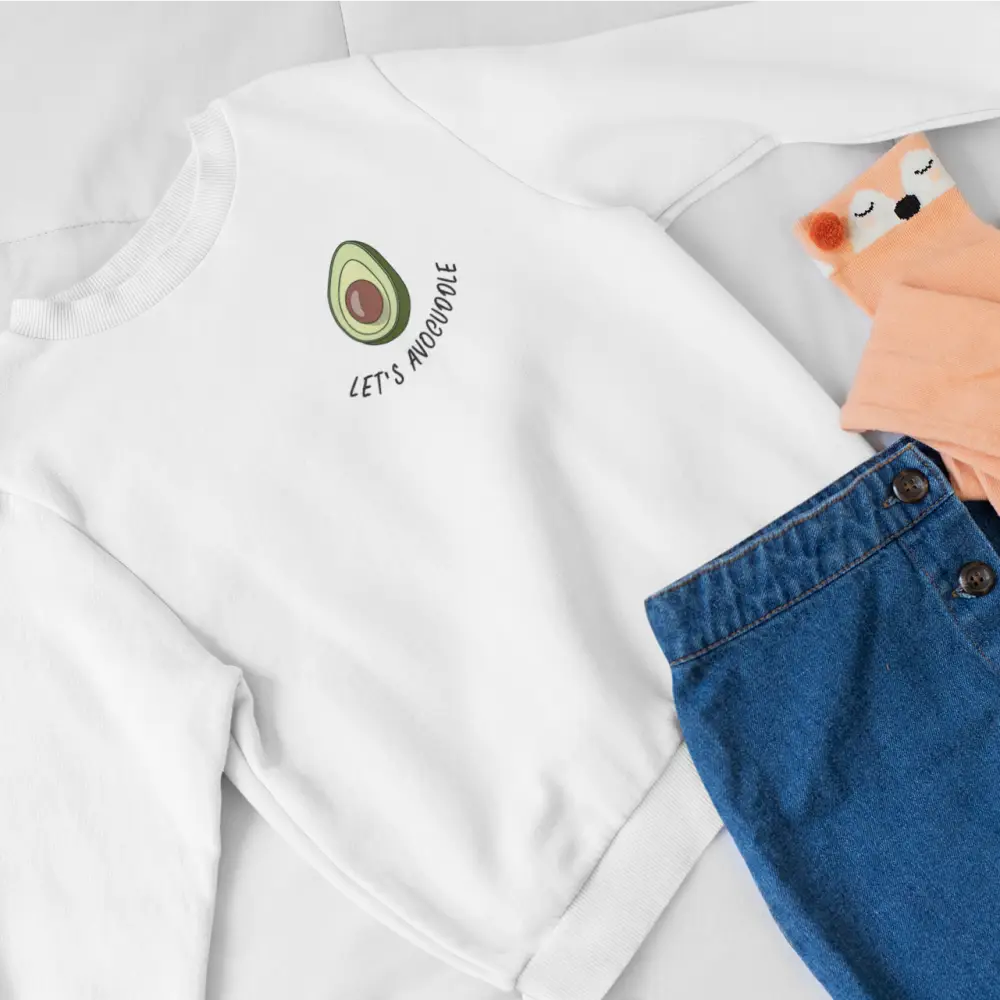 Let's avocuddle - Kid Organic Cotton Sweatshirt - Nexellus