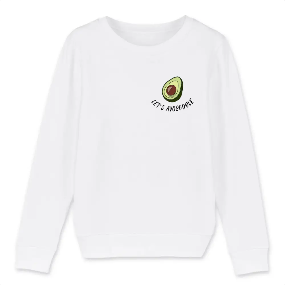 Let's avocuddle - Kid Organic Cotton Sweatshirt - Nexellus