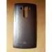 Lg metallic grey back battery cover with nfc - for lg g4