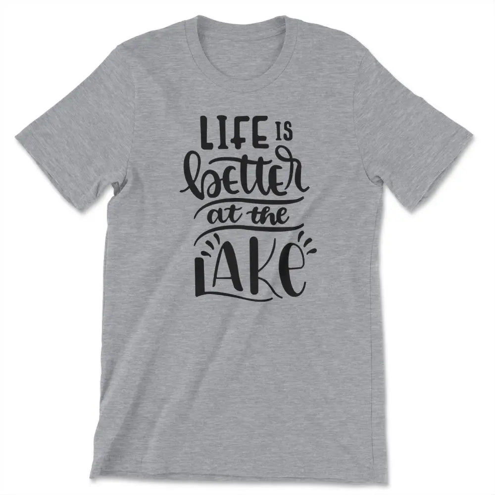 Life is better at the lake tee