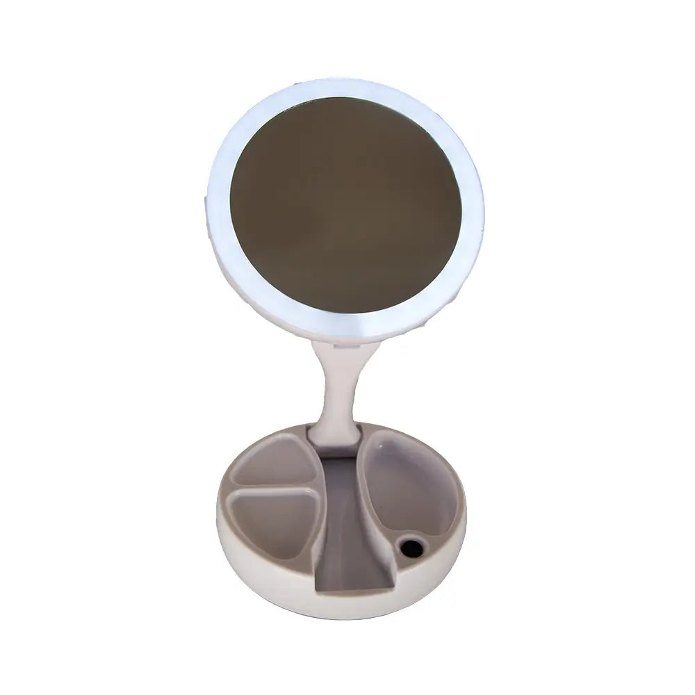 Lifemax foldaway lighted mirror