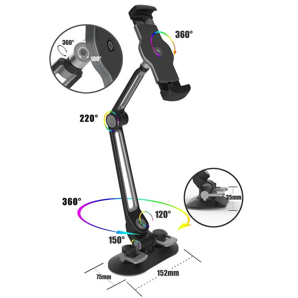 Lifemax mini mount - perfect position mobile device mount