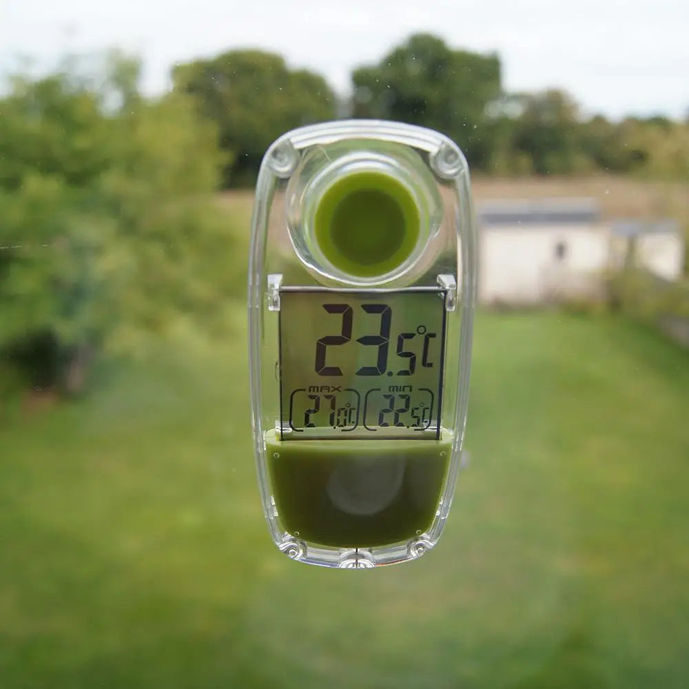 Lifemax solar window thermometer