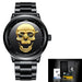 Lige simple skull stereoscopic watch Nexellus