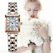 Lige square ladies quartz watch beautiful waterproof watch Nexellus