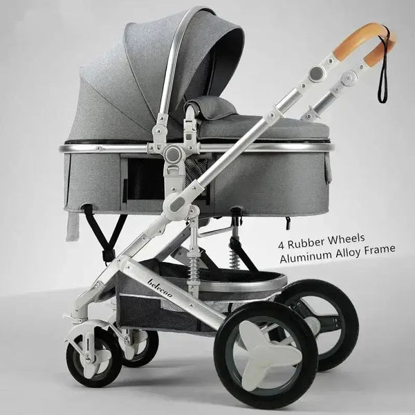 Lightweight luxury baby stroller 3 in 1 portable reversible stroller Nexellus