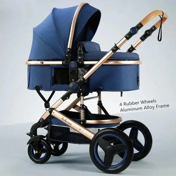 Lightweight luxury baby stroller 3 in 1 portable reversible stroller Nexellus