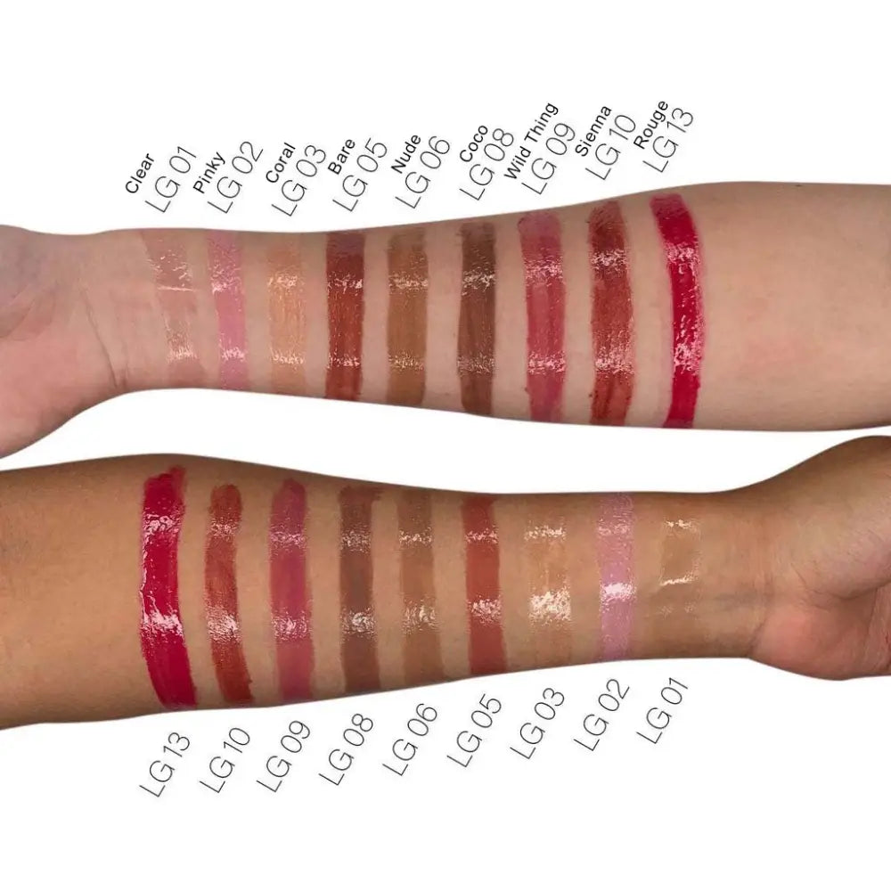 Lip gloss - bare | vegan paraben free shimmer & natural