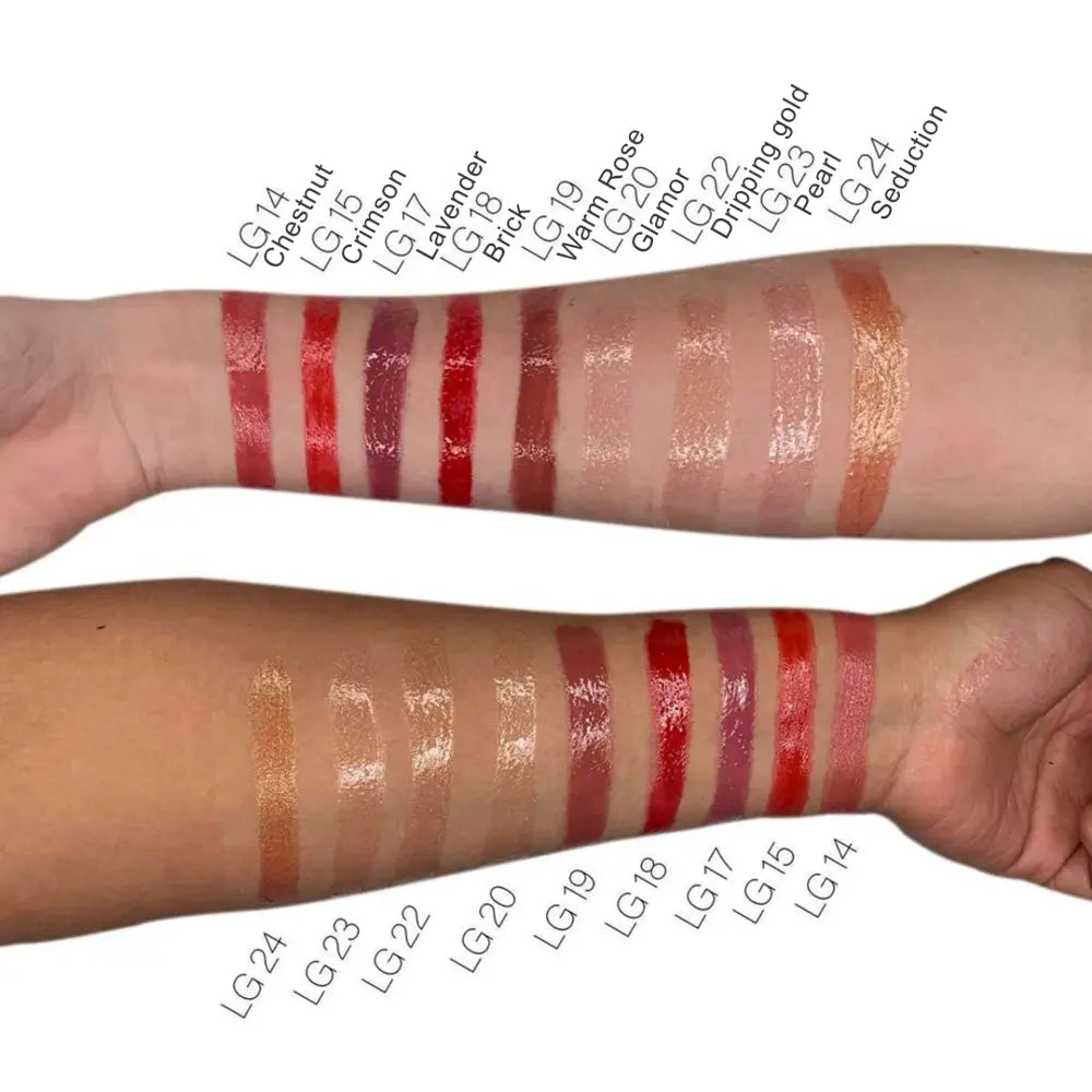 Lip gloss - bare | vegan paraben free shimmer & natural