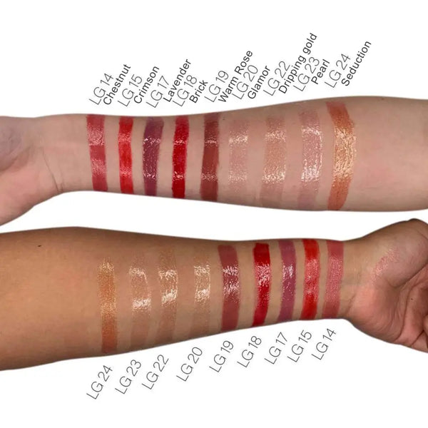 Lip gloss - coral lg03 | vegan paraben free shimmer &