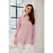 Long sleeve shirt roco fashion - pink / one-size-fits-all