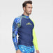 Long Sleeve Swimwear Men Rash Guard Surfing Diving Shirt Nexellus