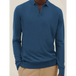 Long sleeve v neck button men's casual top polo shirt Nexellus